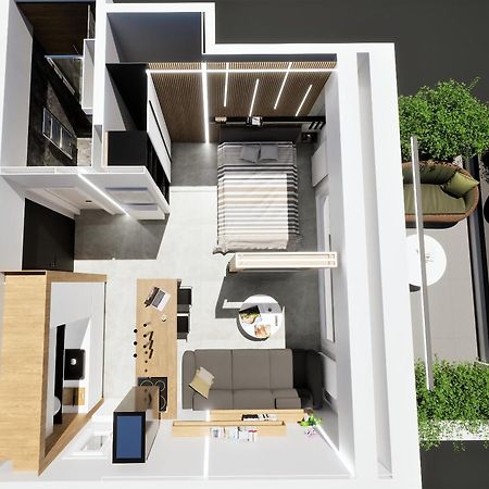 Larisa Absolute Suites, Sky View Smart Home Exterior foto