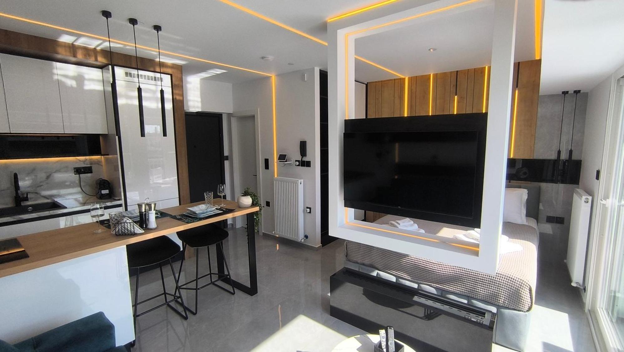 Larisa Absolute Suites, Sky View Smart Home Exterior foto