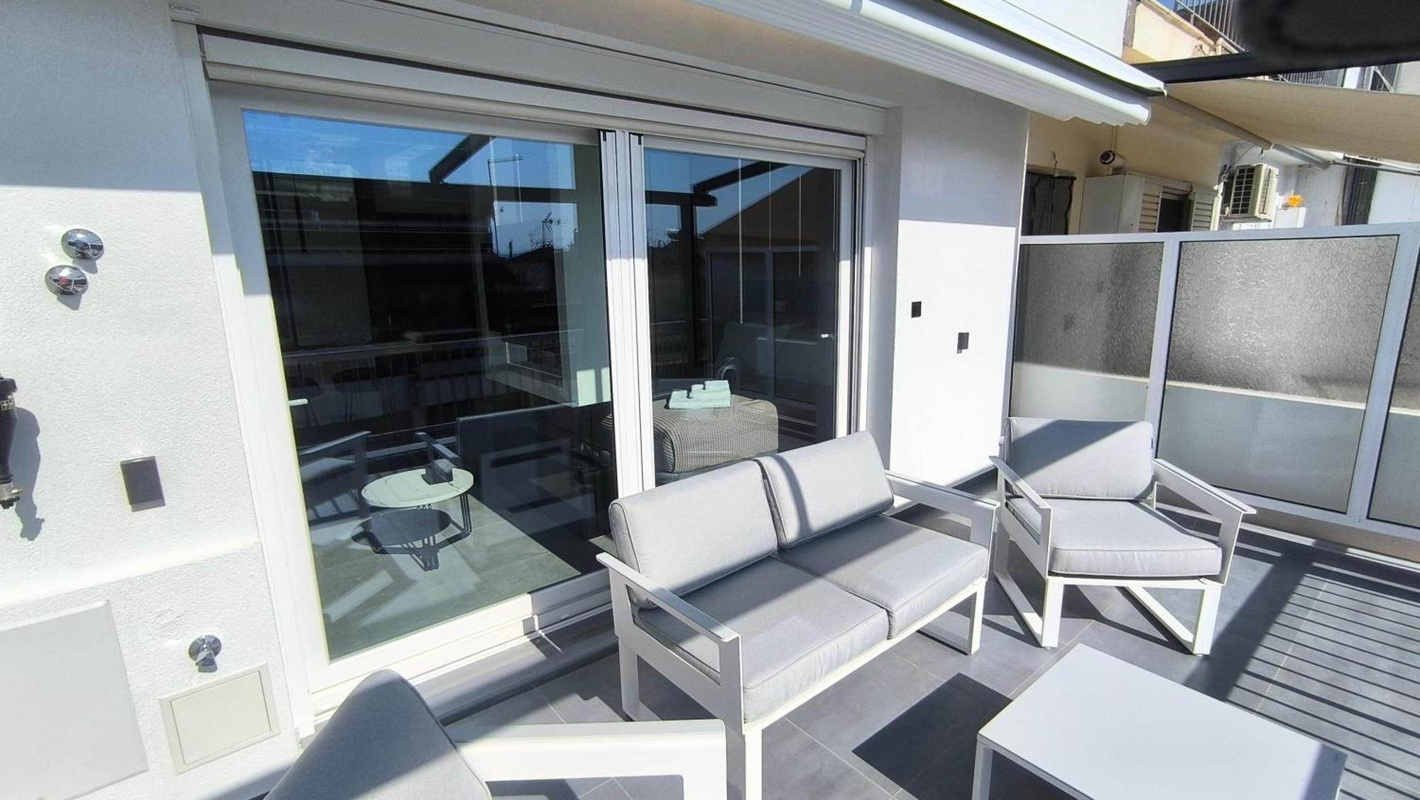 Larisa Absolute Suites, Sky View Smart Home Exterior foto